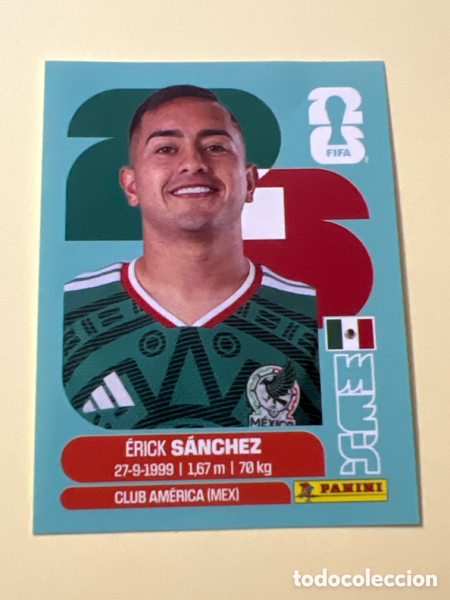 Cromos de f&uacute;tbol: C5564. MEX14 MEX 14 &Eacute;rick S&aacute;nchez Mexico Sticker Cromo FIFA World Cup 2026 26 Panini Mundial