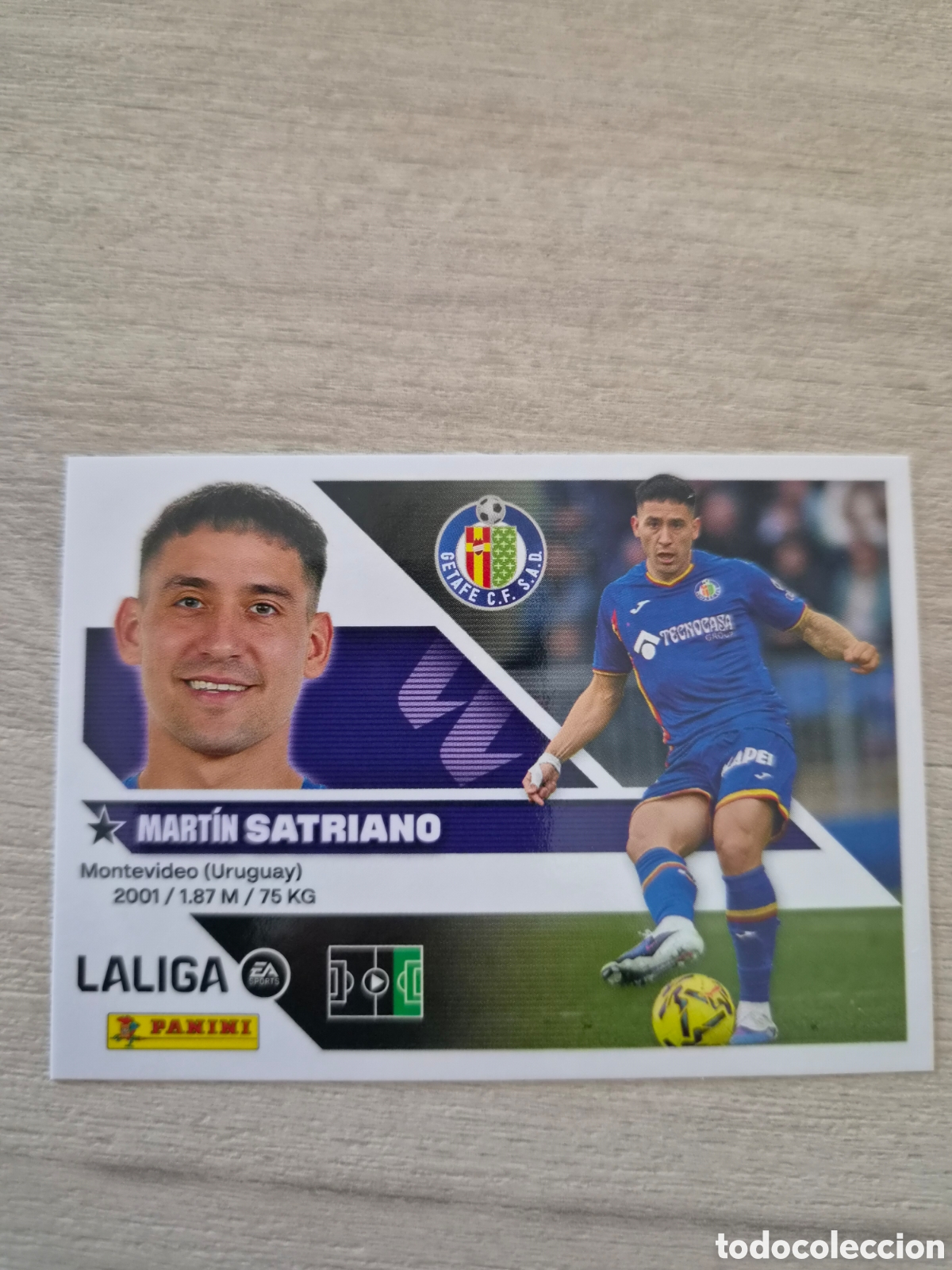 Cromos de f&uacute;tbol: N&deg;20 Getafe Satriano Liga Este 26/27