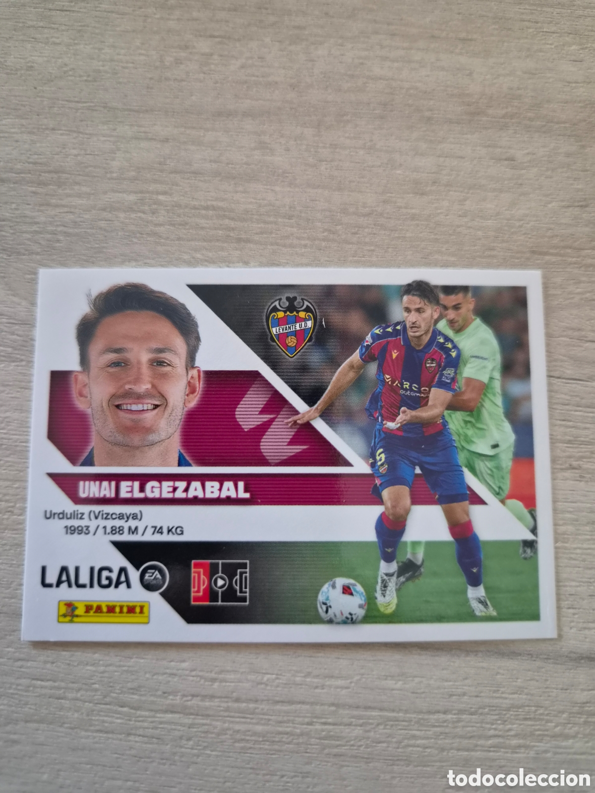 Cartes &agrave; collectionner de Football: N&deg;6 Levante Elgezabal Liga Este 26/27