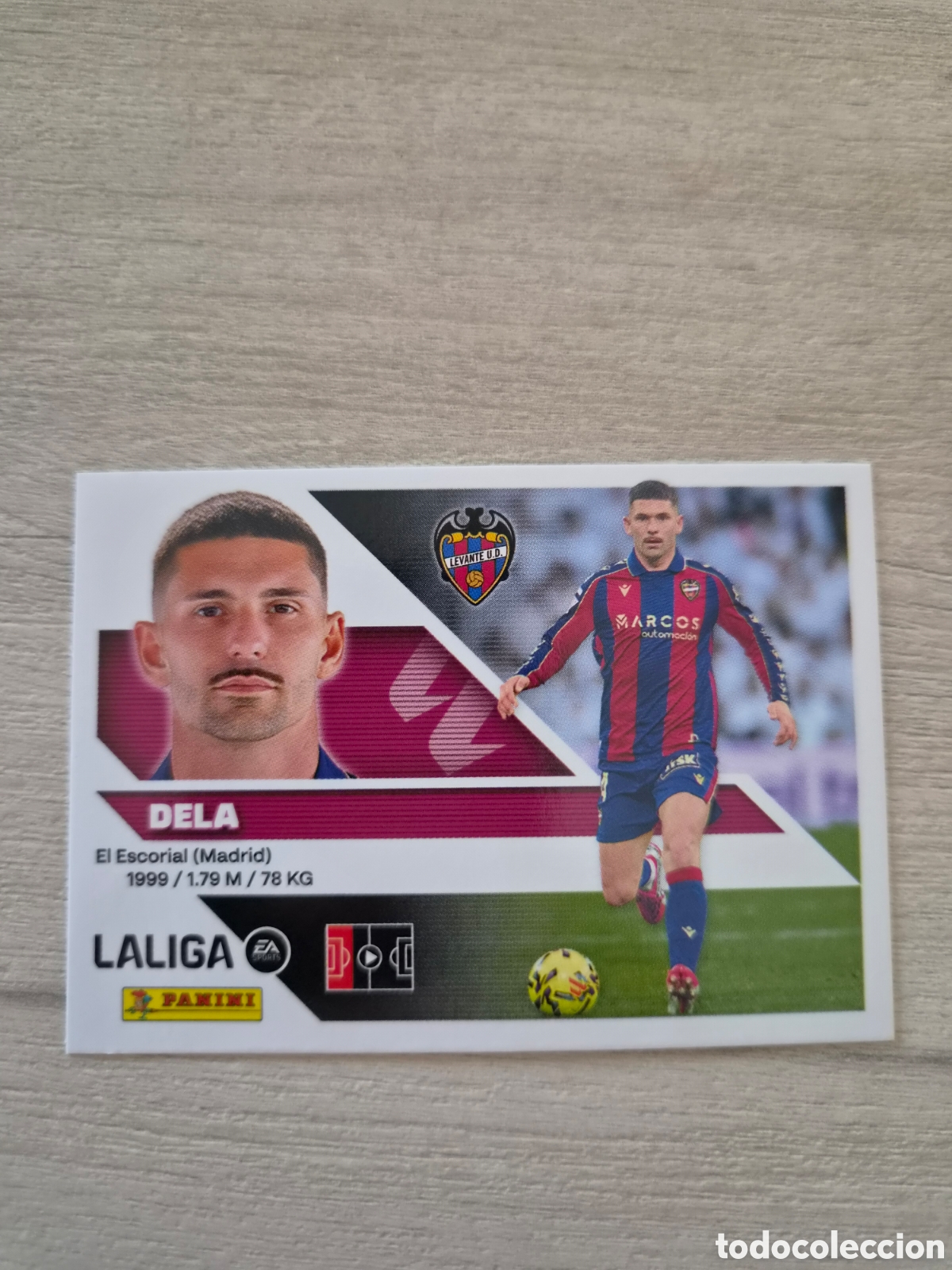 Cromos de Futebol: N&deg;7 Levante Dela Liga Este 26/27