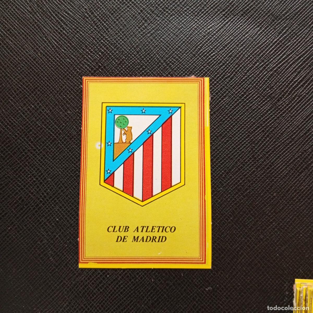 Cromos de Futebol: ESCUDO AT MADRID CROMO SUPER ROLLAN 1984 CROMO FUTBOL LIGA 84 - DESPEGADO - A149 PG8