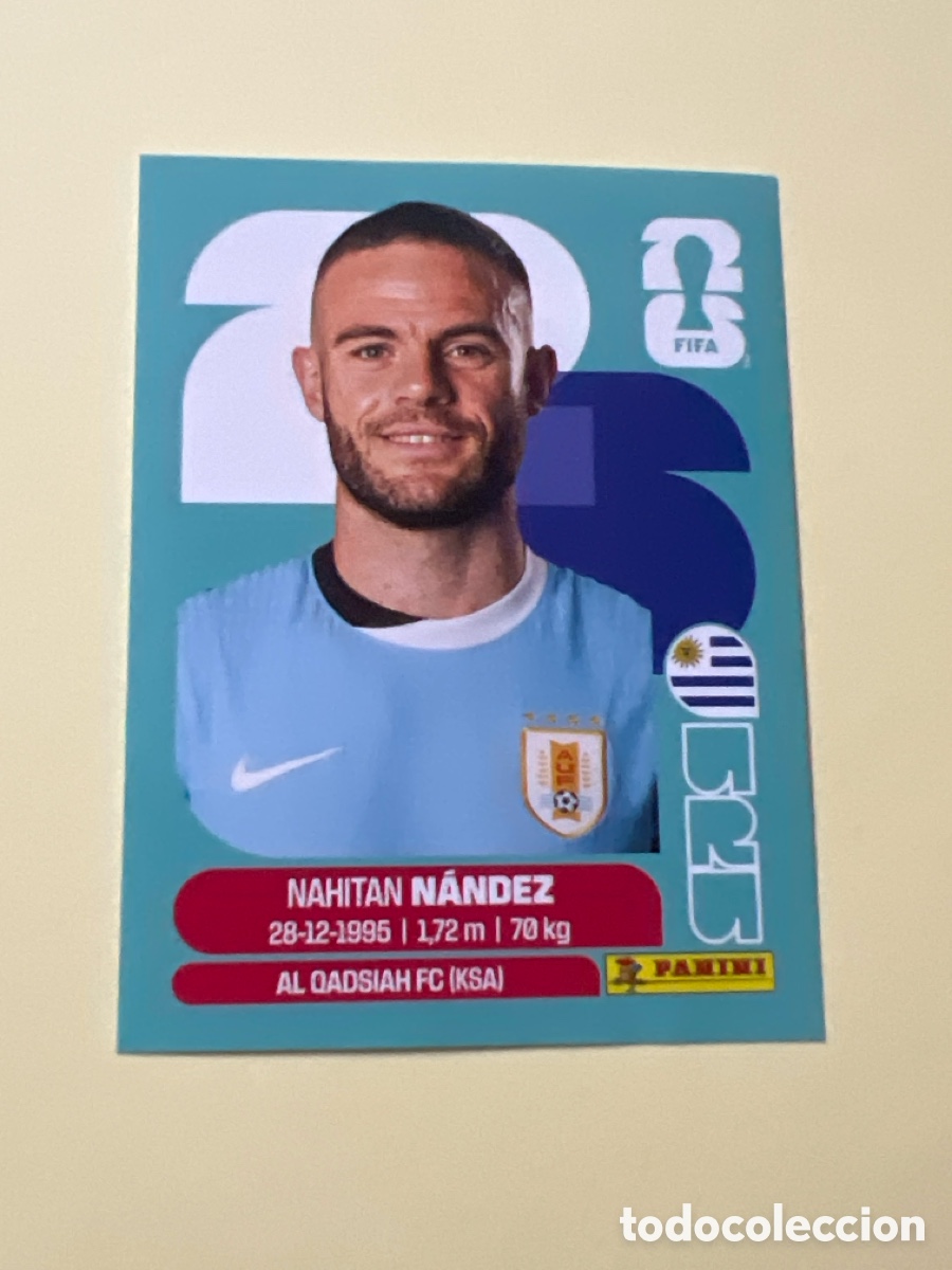 Cromos de Futebol: C5569. URU 9 Nahitan Nandez [Sticker] / FIFA World Cup 2026