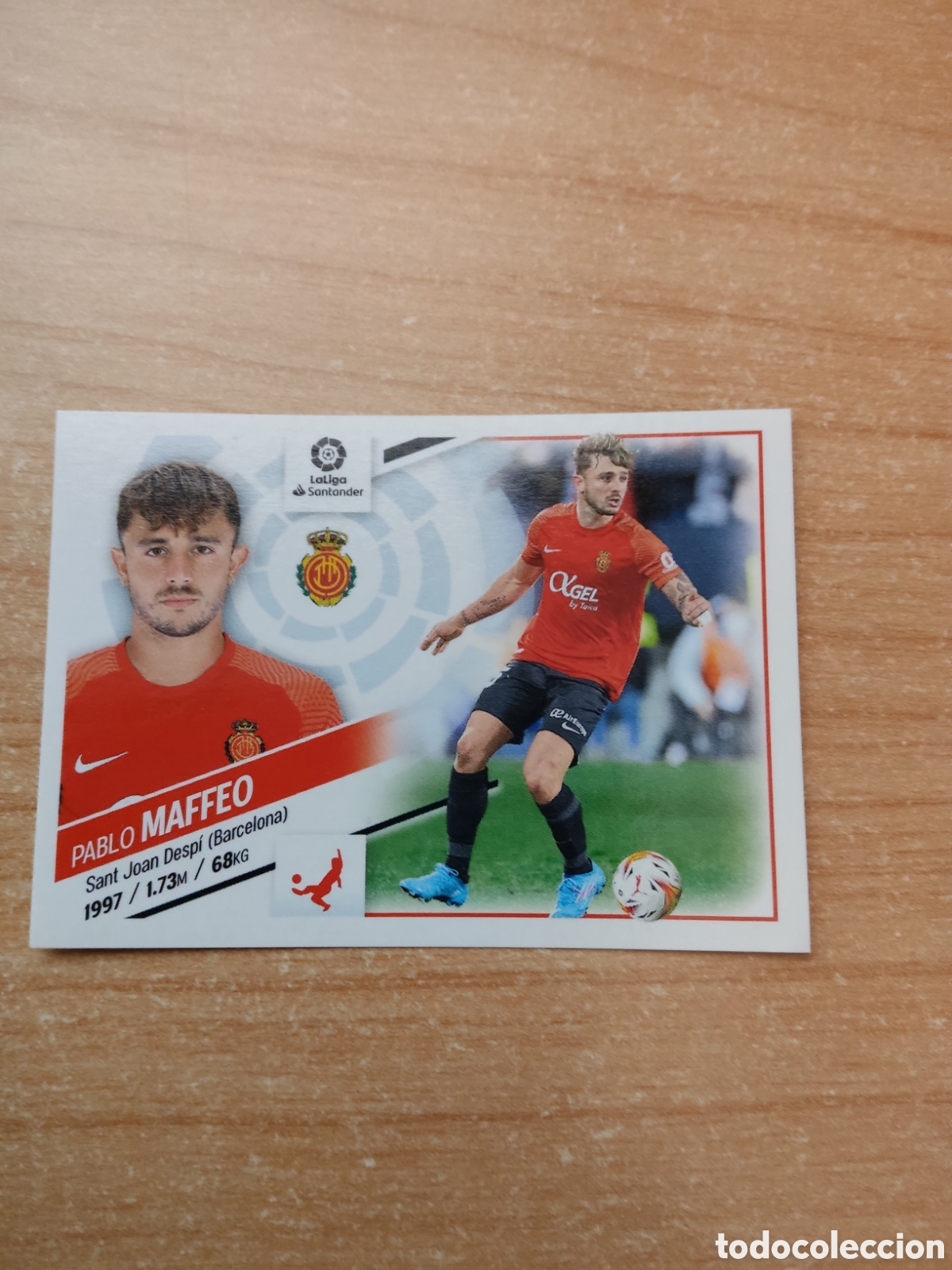 Cromos de Futebol: 5 PABLO MAFFEO MALLORCA LIGA ESTE 2022 2023