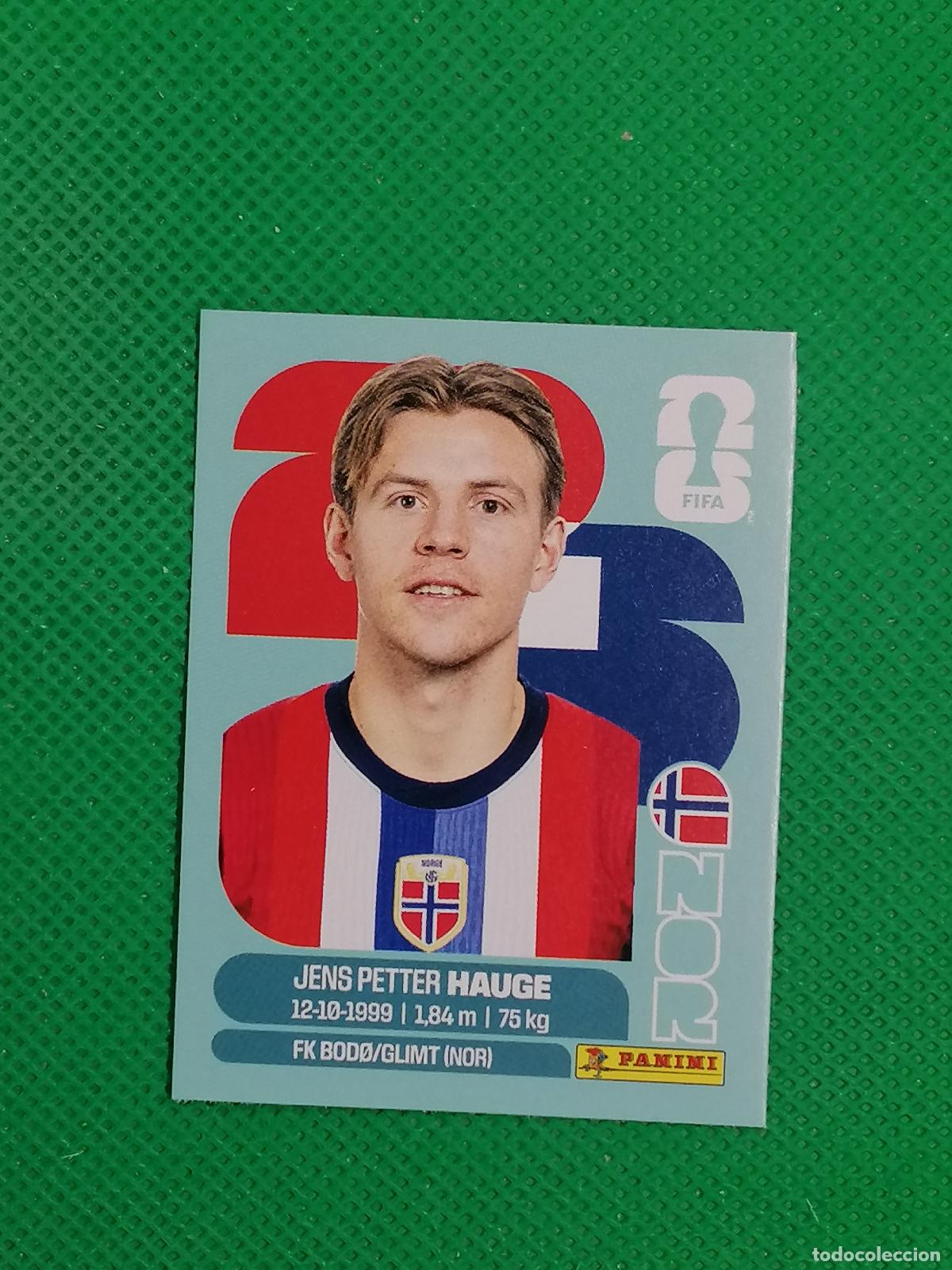 Cromos de Futebol: JENS PETTER HAUGE NORUEGA NOR UPDATE SET ⚽ PANINI FIFA MUNDIAL WORLD CUP 26 2026 STICKER ⚽