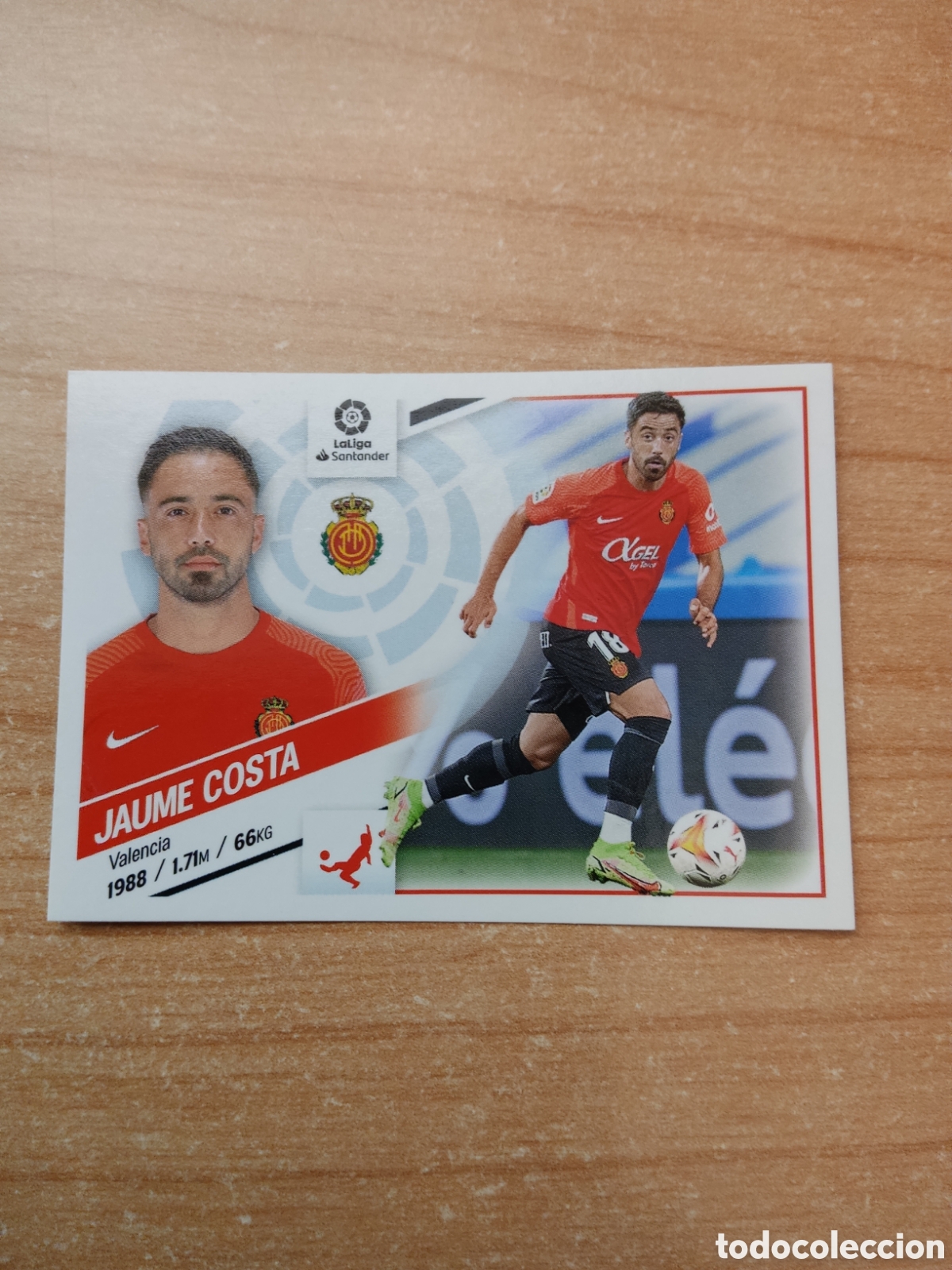Cromos de Futebol: 9 JAUME COSTA MALLORCA LIGA ESTE 2022 2023