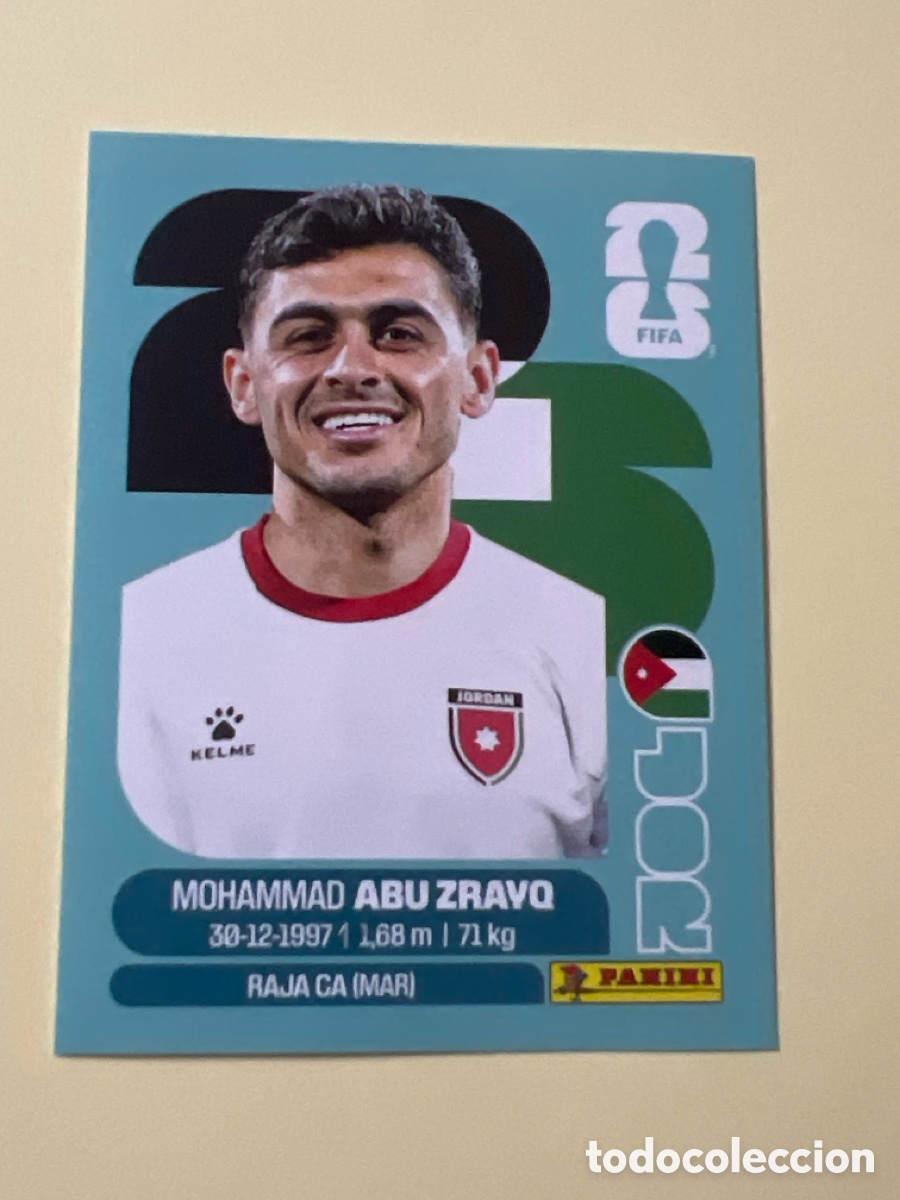 Cromos de f&uacute;tbol: C5573. JOR 19 / JOR19 MOHAMMAD ABU ZRAYQ JORDANIA CROMOS ALBUM FIFA WORLD CUP MUNDIAL 2026 PANINI