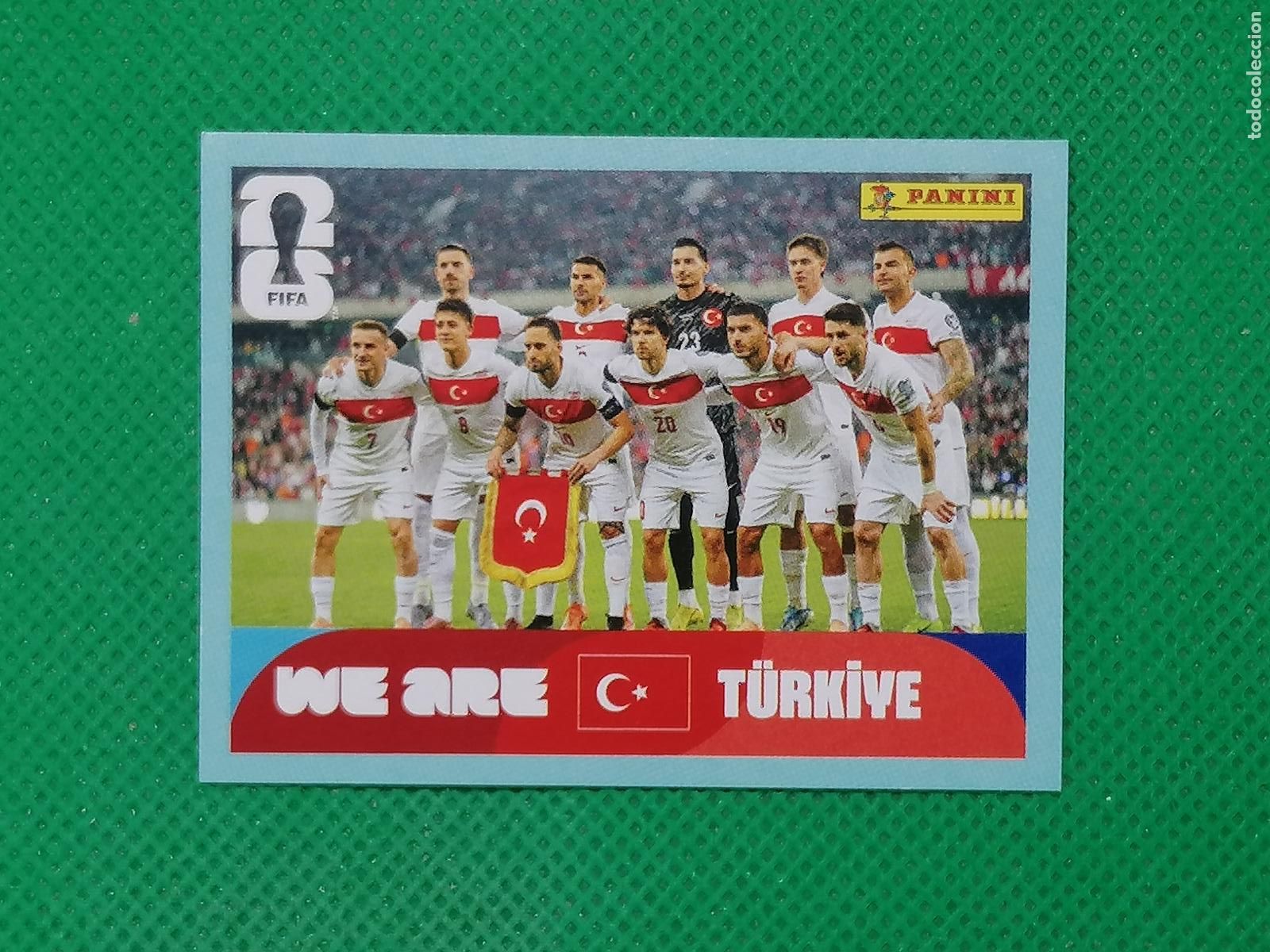 Cromos de f&uacute;tbol: TUR 13 TUR13 PLANTILLA TURQUIA ⚽ PANINI FIFA MUNDIAL WORLD CUP 26 2026 STICKER ⚽