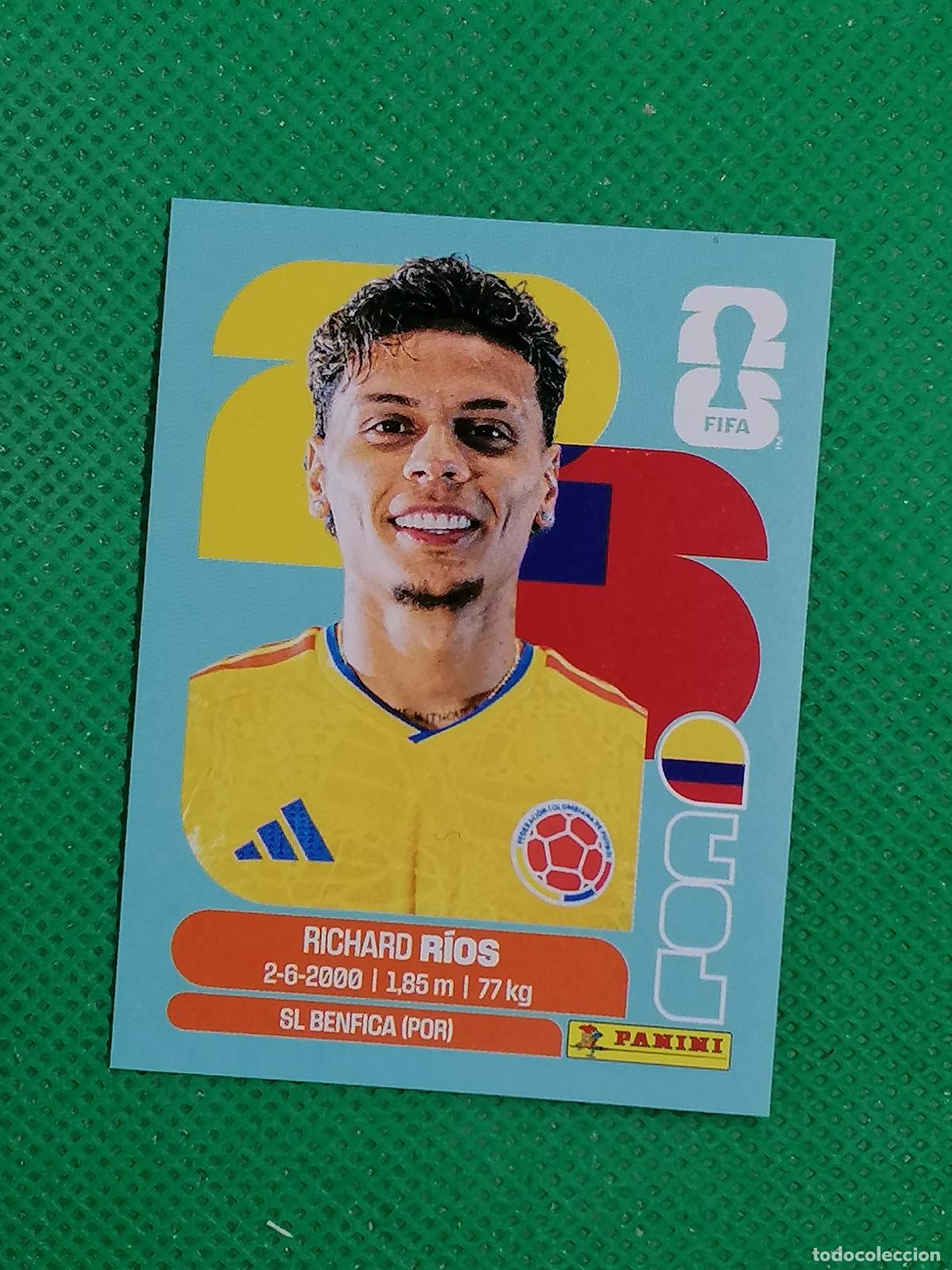 Cromos de f&uacute;tbol: COL 12 COL12 RICHARD RIOS COLOMBIA ⚽ PANINI FIFA MUNDIAL WORLD CUP 26 2026 STICKER ⚽