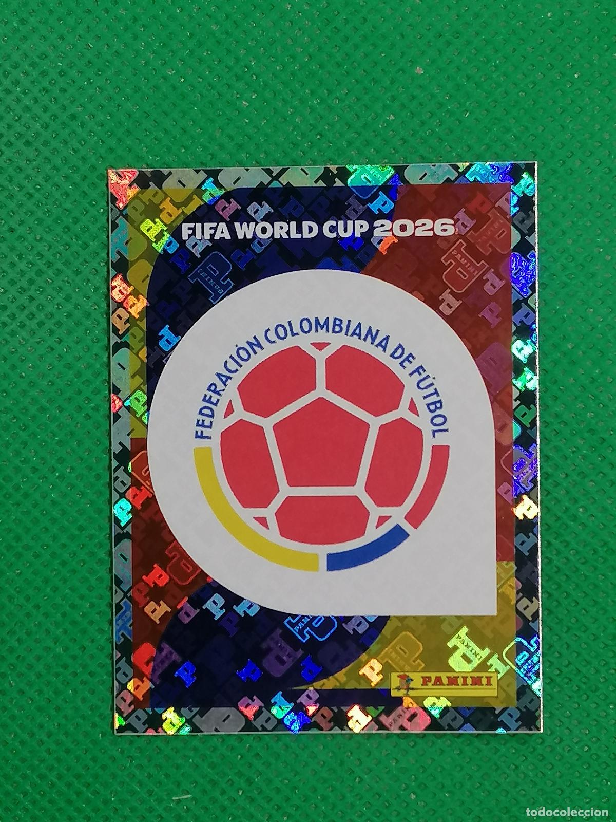 Cromos de f&uacute;tbol: COL 1 COL1 ESCUDO COLOMBIA ⚽ PANINI FIFA MUNDIAL WORLD CUP 26 2026 STICKER ⚽