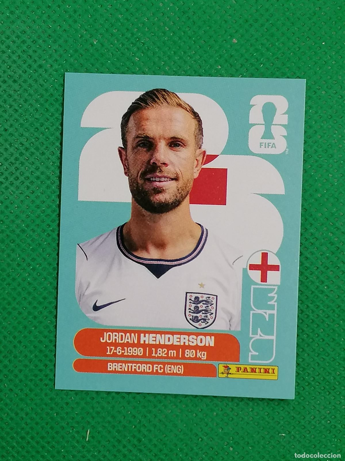 Cromos de f&uacute;tbol: ENG 9 ENG9 JORDAN HENDERSON INGLATERRA ⚽ PANINI FIFA MUNDIAL WORLD CUP 26 2026 STICKER ⚽