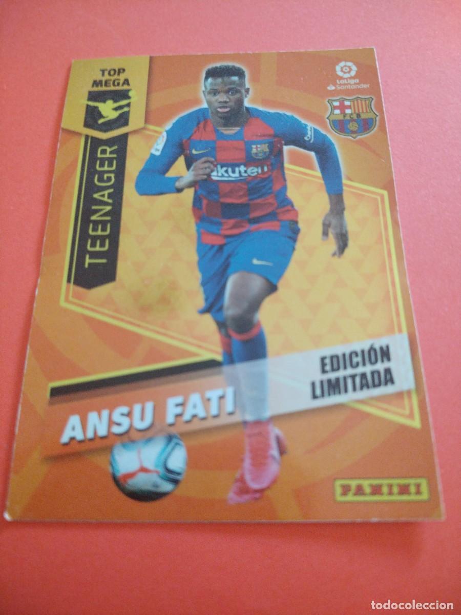 Cromos de f&uacute;tbol: EDICION LIMITADA ANSU FATI