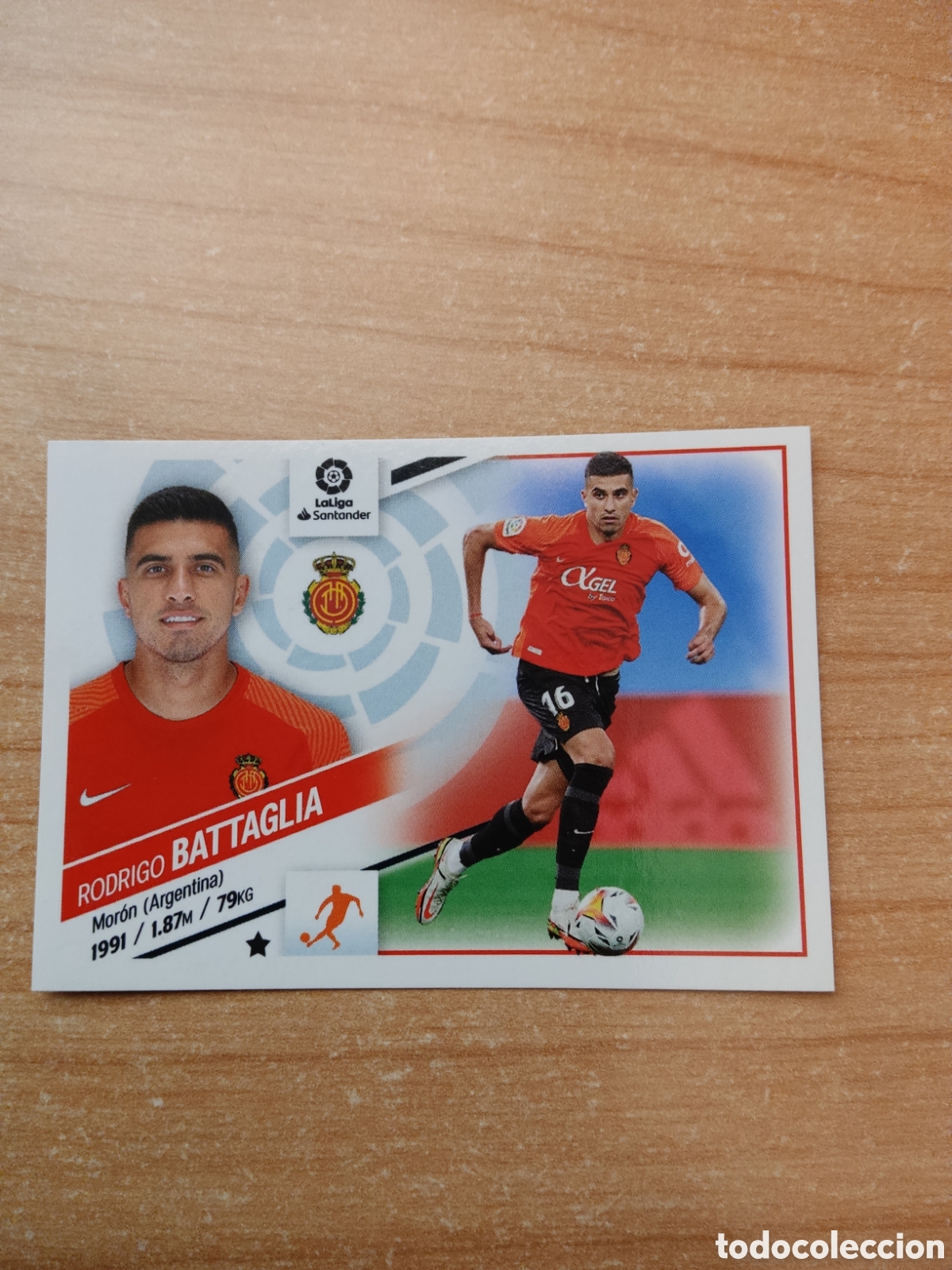 Cromos de f&uacute;tbol: 15 BIS RODRIGO BATTAGLIA MALLORCA LIGA ESTE 2022 2023