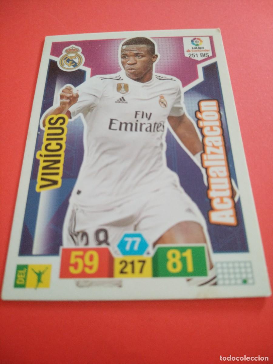 Cromos de f&uacute;tbol: ACTUALIZACION VINICIUS