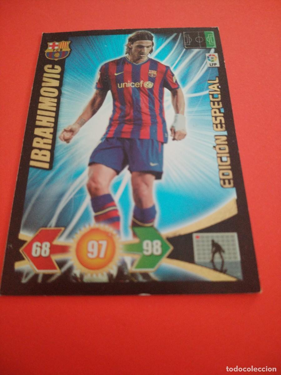 Cromos de f&uacute;tbol: ADRENALYN EDICION ESPECIAL IBRAHIMOVIC