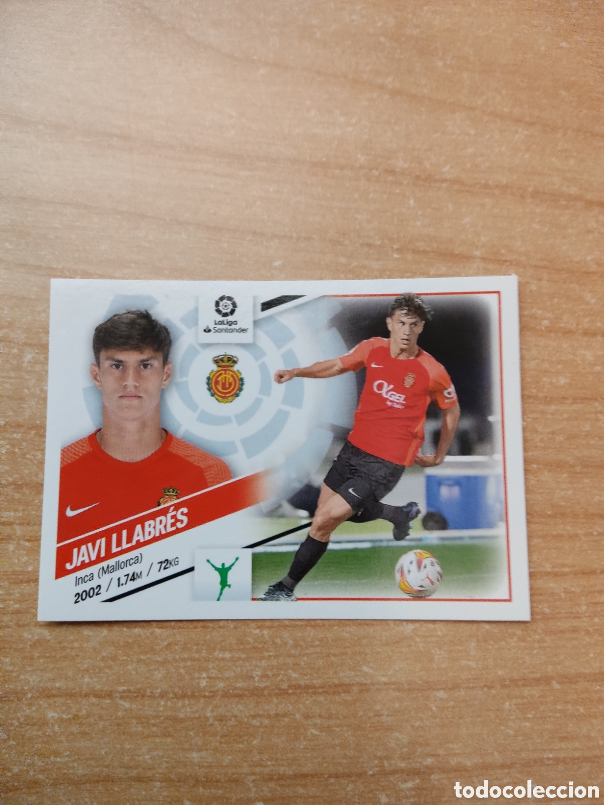 Cromos de f&uacute;tbol: 17 B JAVI LLABRES MALLORCA LIGA ESTE 2022 2023