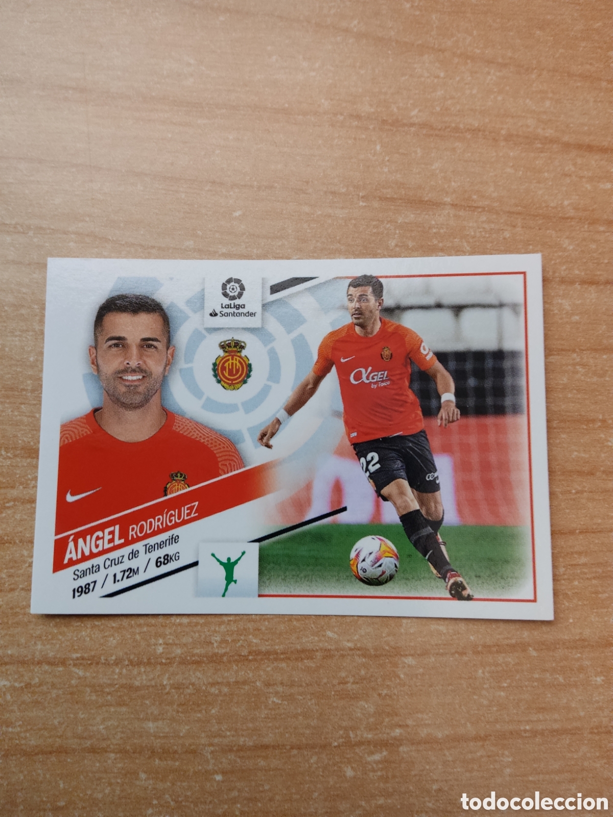Cromos de f&uacute;tbol: 19 ANGEL RODRIGUEZ MALLORCA LIGA ESTE 2022 2023