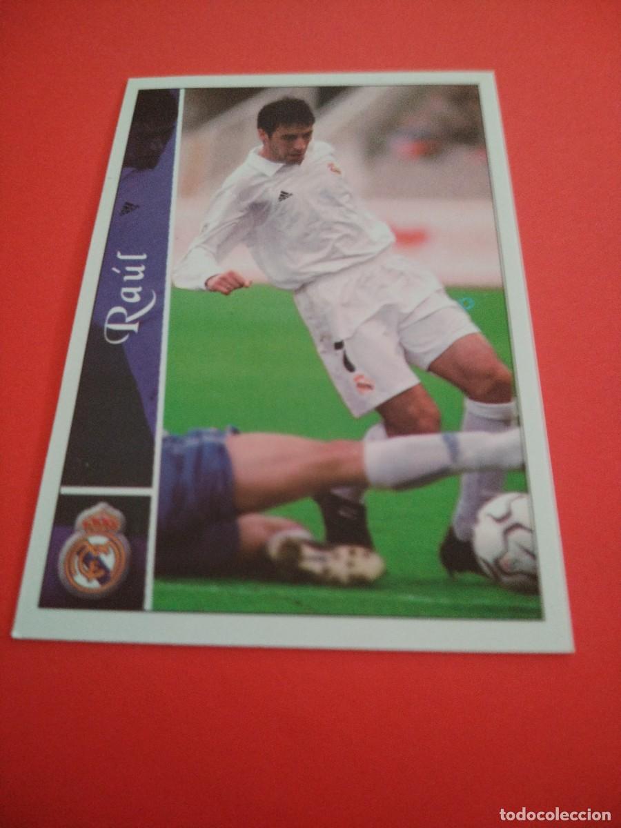 Football Stickers: MUNDICROMO REAL MADRID RAUL GONZALEZ