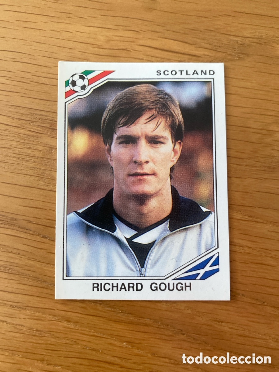 Cromos de f&uacute;tbol: Cromo panini mundial Mexico 86 n&uacute;mero 331 Gough - Sticker album world cup 1986