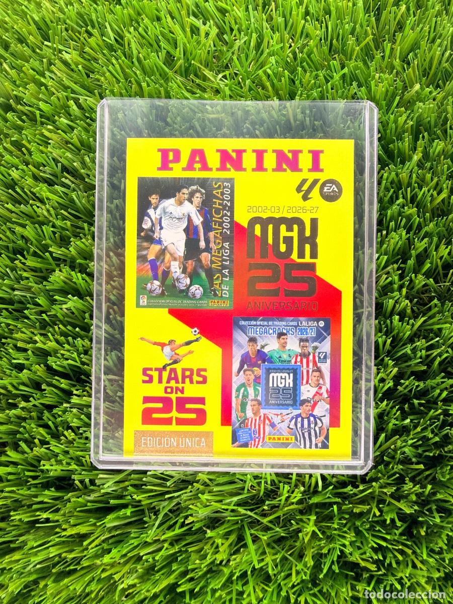 Fu&szlig;ball-Sticker: N&ordm; 424 Megacracks 25 Aniversario Stars on 25 Megacracks 26 27