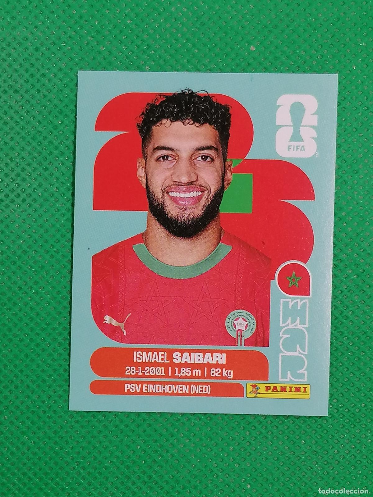 Cromos de f&uacute;tbol: MAR 15 MAR15 ISMAEL SAIBARI MARRUECOS ⚽ PANINI FIFA MUNDIAL WORLD CUP 26 2026 STICKER ⚽