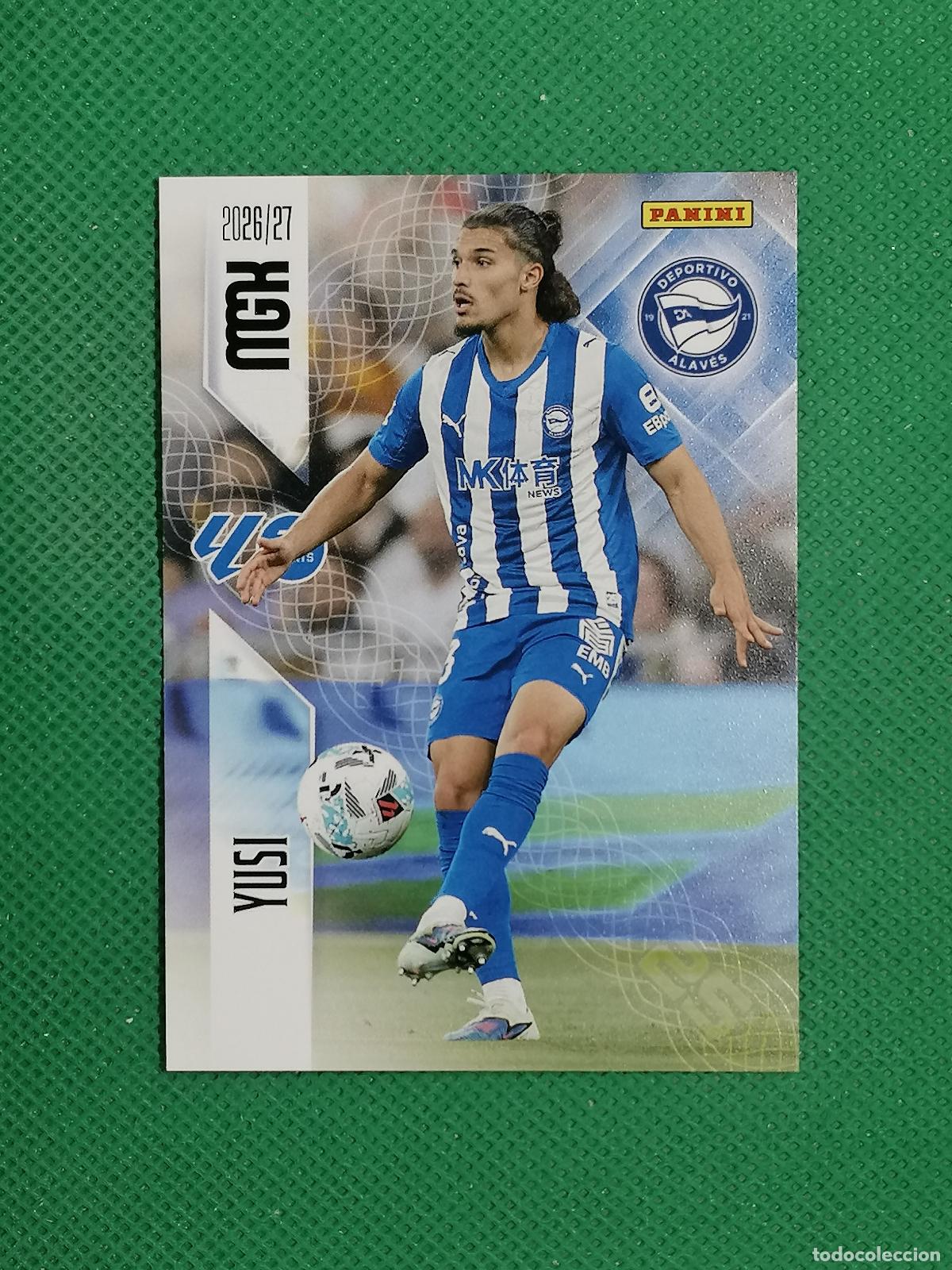 Cromos de f&uacute;tbol: 26 YUSI ALAVES ⚽ MEGACRACKS LIGA 2026 2027 26 27 ⚽