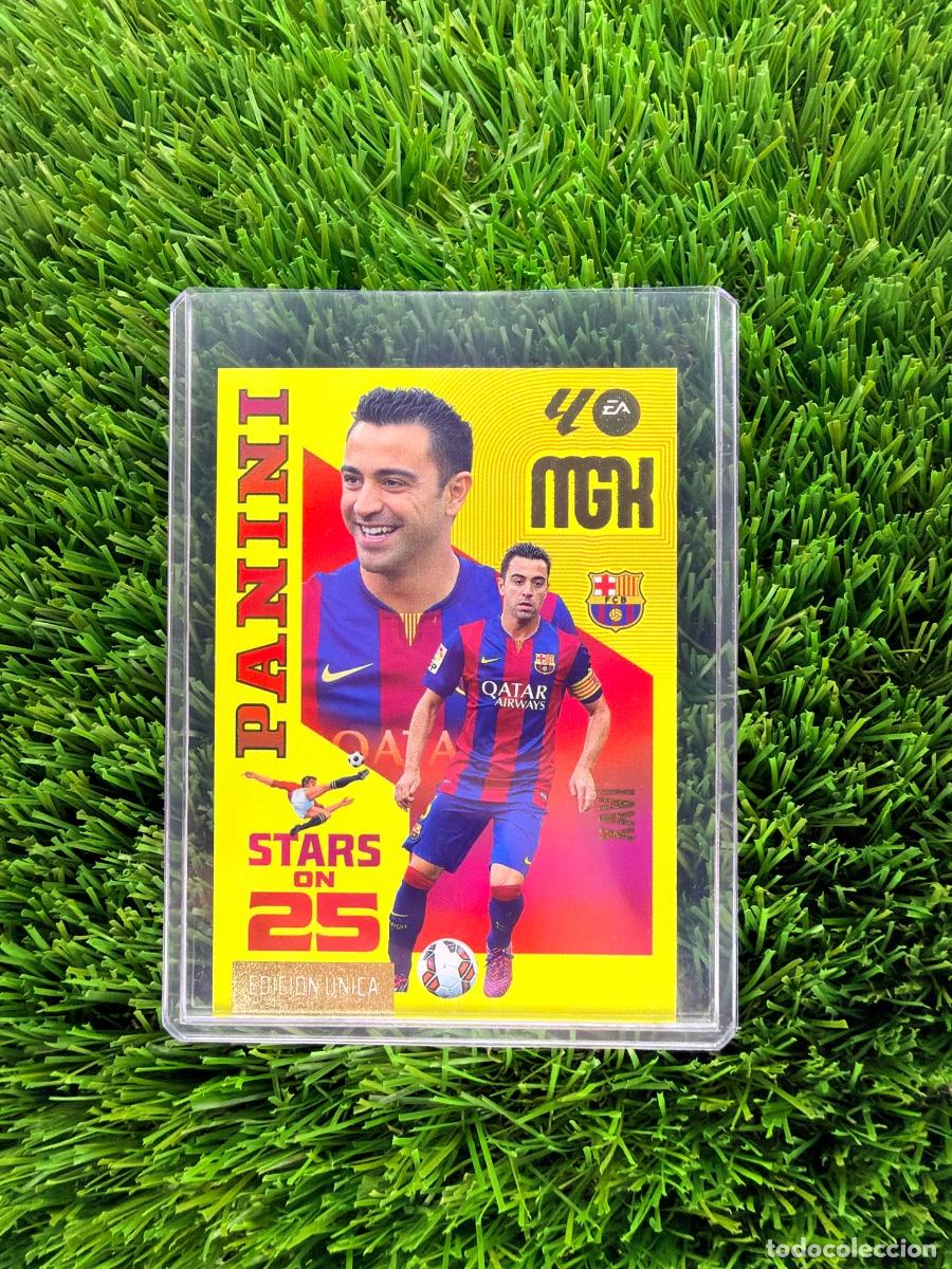 Cromos de Futebol: N&ordm; 427 Xavi Stars on 25 FC Barcelona Megacracks 26 27