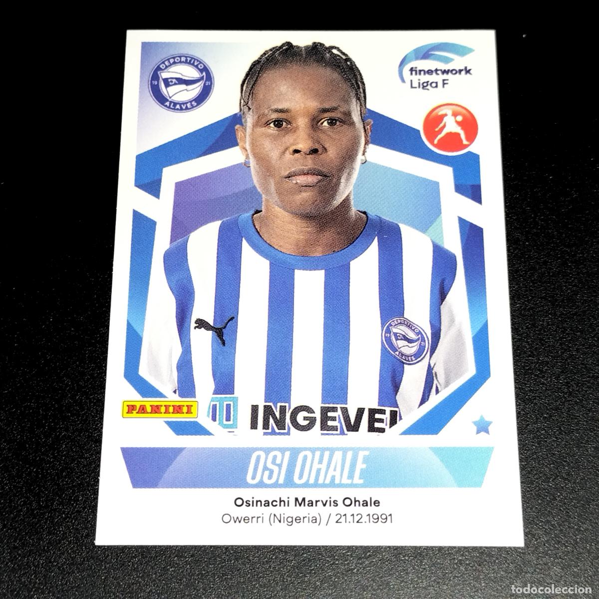 Cromos de Futebol: N&ordm; 56 OSI OHALE DEPORTIVO ALAVES CROMOS FINETWORK LIGA F FEMENINA PANINI 2022 2023 22 23