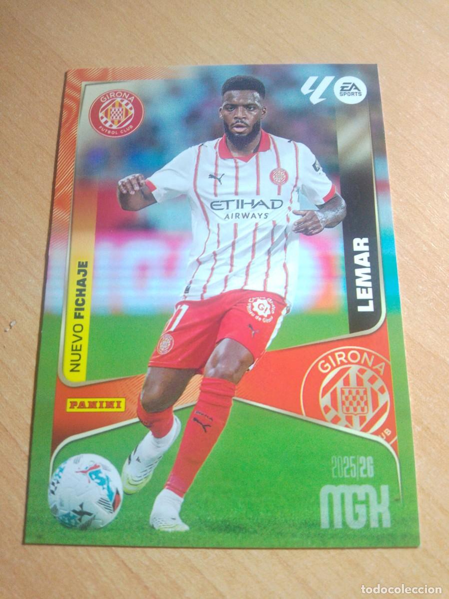 Fu&szlig;ball-Sticker: 459 LAMBER NUEVO FICHAJE DEL GIRONA 25 26 MGK 2025 2026 MEGACRACKS NUEVO