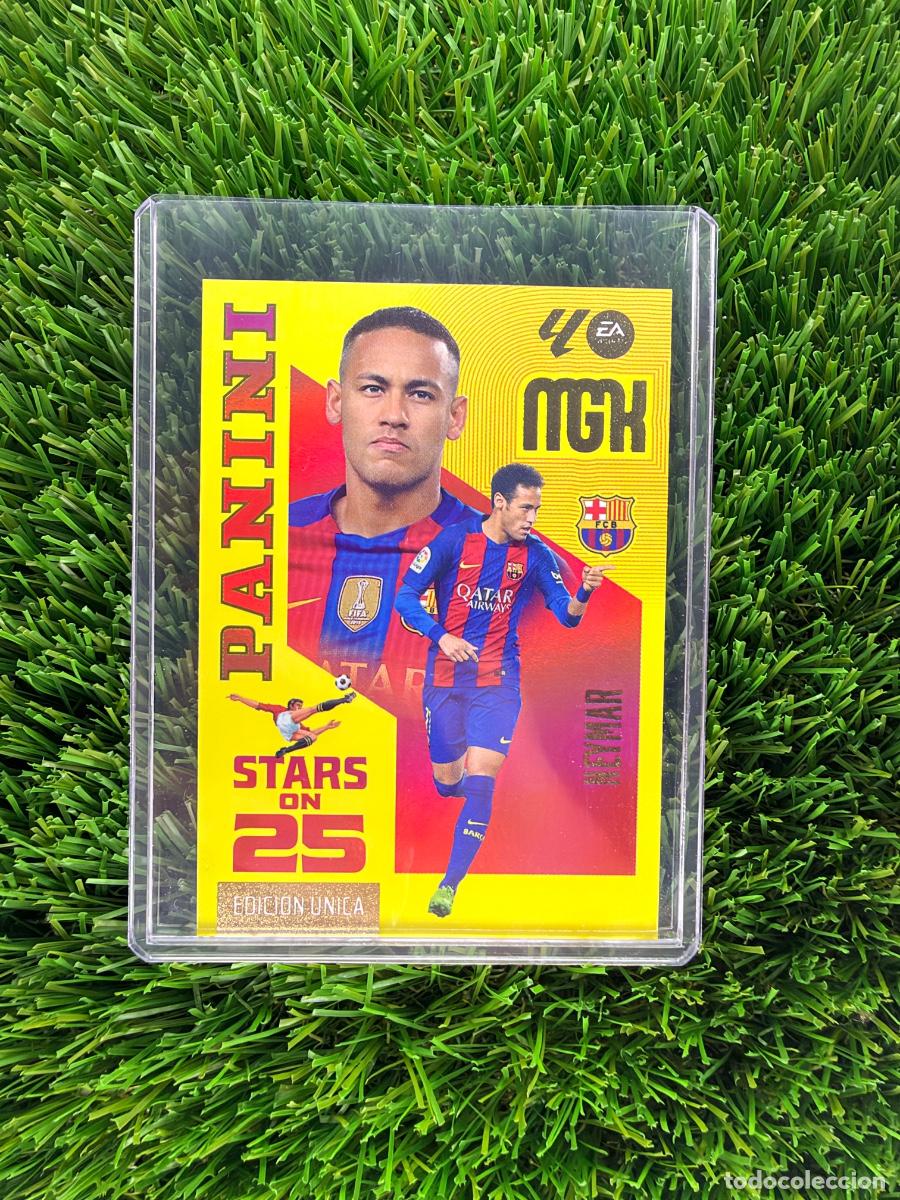 Fu&szlig;ball-Sticker: N&ordm; 446 Neymar Stars on 25 FC Barcelona Megacracks 26 27