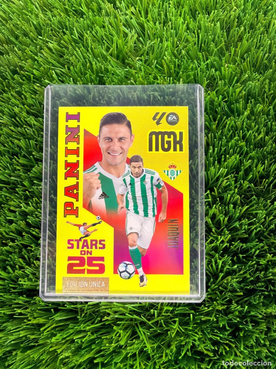 Football Stickers: N&ordm; 431 Joaqu&iacute;n Stars on 25 Real Betis Megacracks 26 27