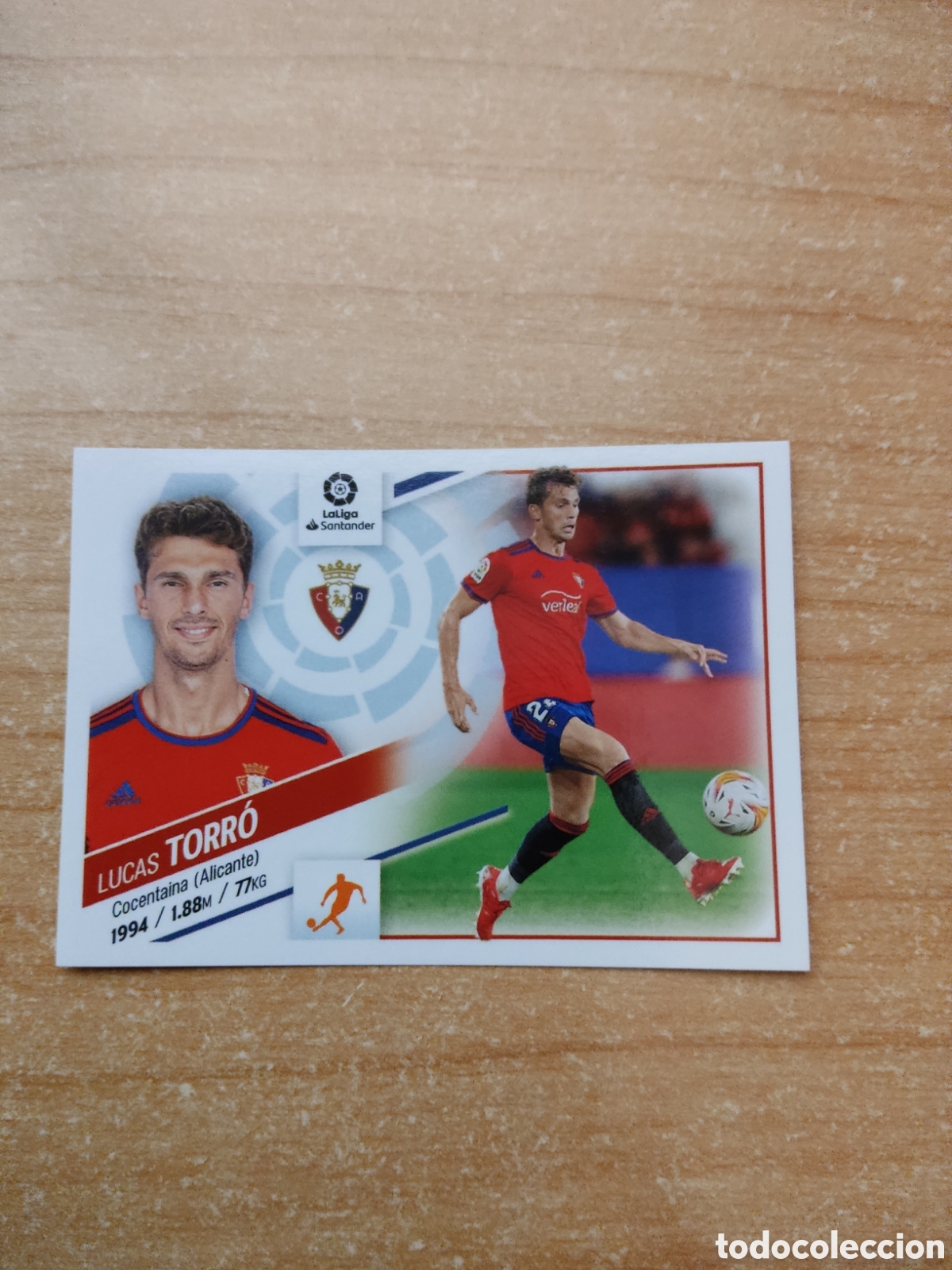 Cromos de f&uacute;tbol: 13 LUCAS TORRO OSASUNA LIGA ESTE 2022 2023