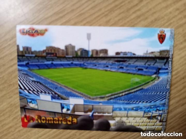 Cromos de f&uacute;tbol: 2012-2013 - R. Zaragoza -- ESTADIO LA ROMAREDA