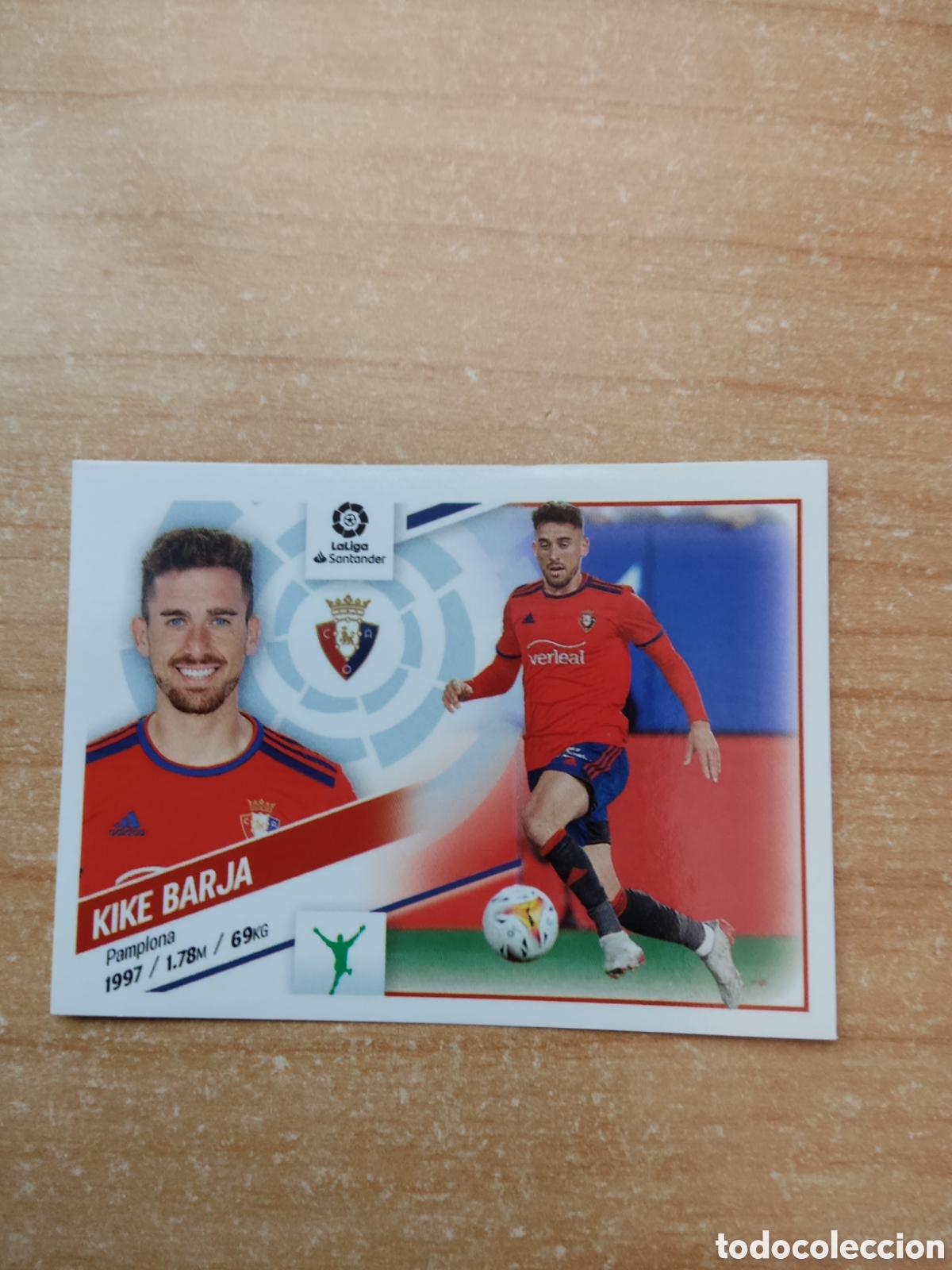 Cromos de f&uacute;tbol: 17 A KIKE BARJA OSASUNA LIGA ESTE 2022 2023