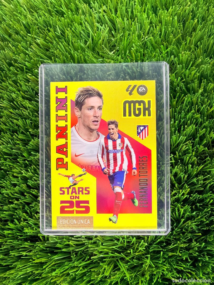 Cromos de f&uacute;tbol: N&ordm; 432 Fernando Torres Stars on 25 Atl&eacute;tico de Madrid Megacracks 26 27