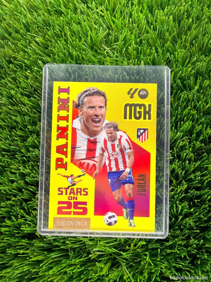 Cromos de f&uacute;tbol: N&ordm; 439 Forl&aacute;n Stars on 25 Atl&eacute;tico de Madrid Megacracks 26 27