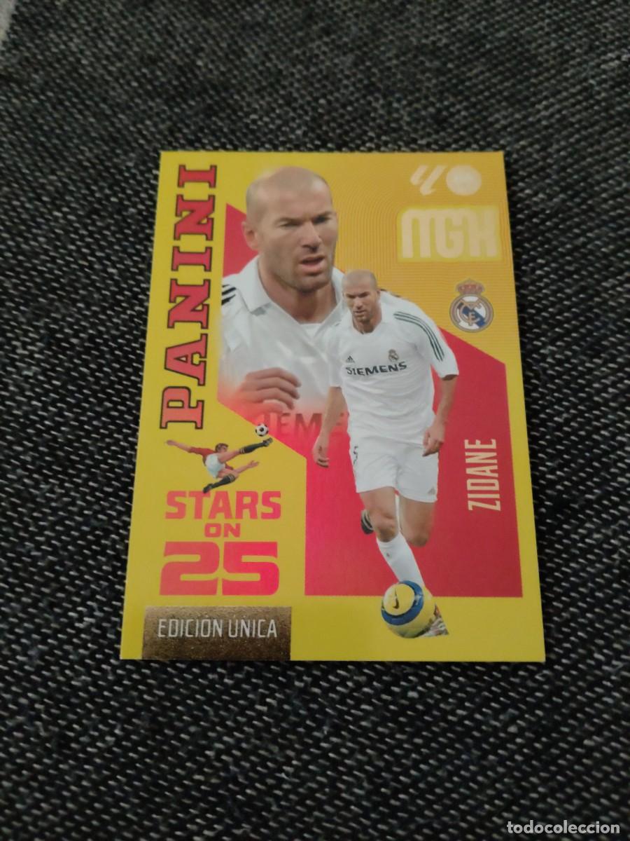 Cromos de f&uacute;tbol: 430 Zidane real Madrid stars on 25 edici&oacute;n &uacute;nica megacracks 2026-27