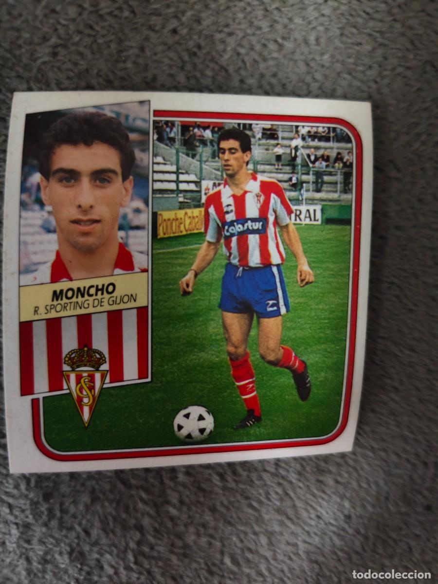 Cartes &agrave; collectionner de Football: EDICIONES ESTE 89 90 MONCHO REAL SPORTING DE GIJON 1989 1990 DESPEGADO RECUPERADO ALBUM AAQ