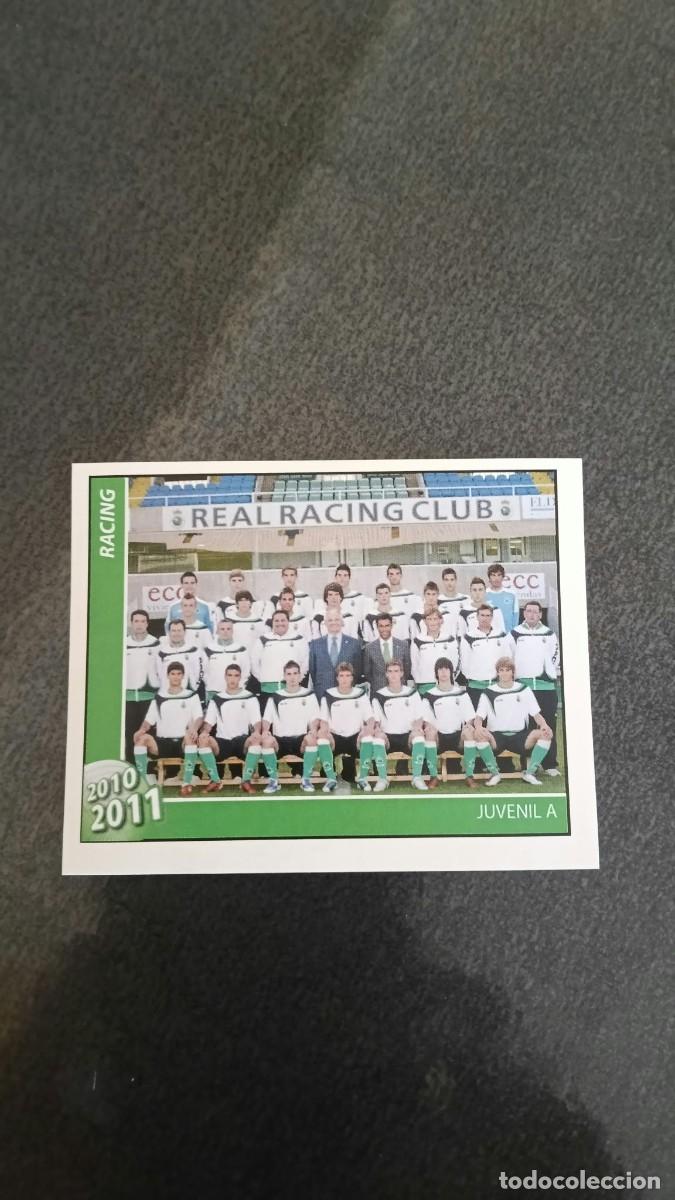 Cartes &agrave; collectionner de Football: Footprint 2010 2011 Oficial Racing De Santander 129 Juvenil A Plantilla