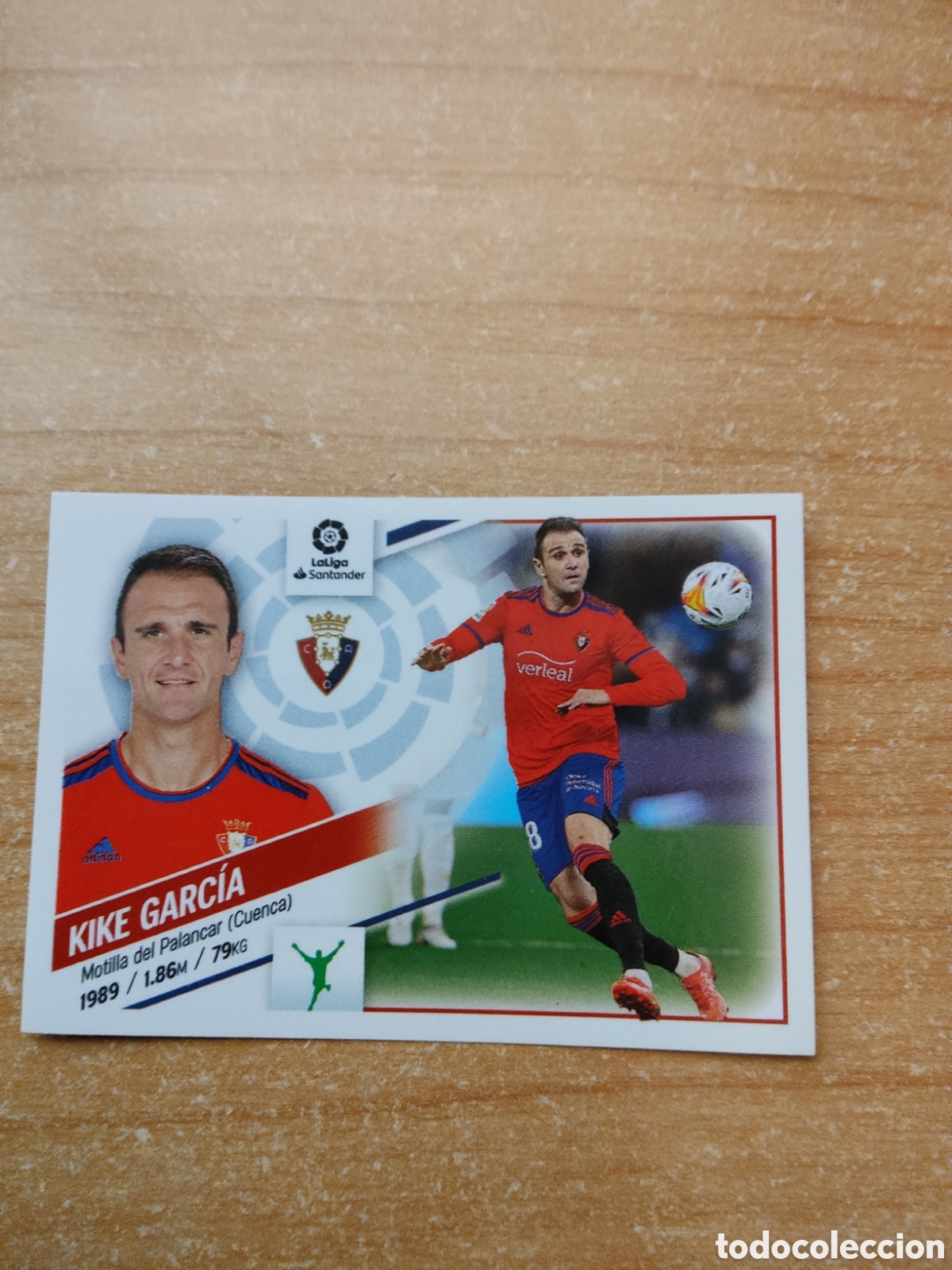 Cartes &agrave; collectionner de Football: 20 KIKE GARCIA OSASUNA LIGA ESTE 2022 2023