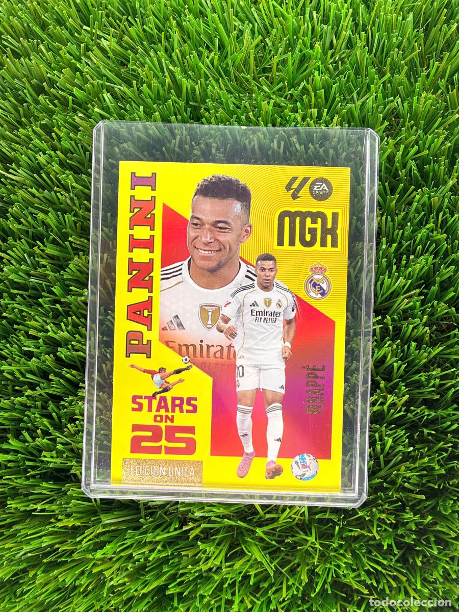 Figurine di Calcio: N&ordm; 450 Mbapp&eacute; Stars on 25 Real Madrid CF Megacracks 26 27