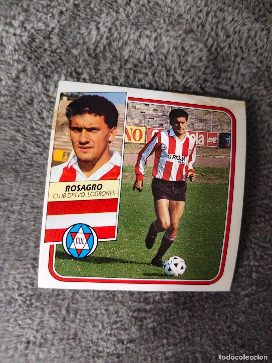 Cromos de Futebol: EDICIONES ESTE 89 90 ROSAGRO C.D. LOGRO&Ntilde;&Eacute;S 1989 1990 DESPEGADO RECUPERADO ALBUM AAQ