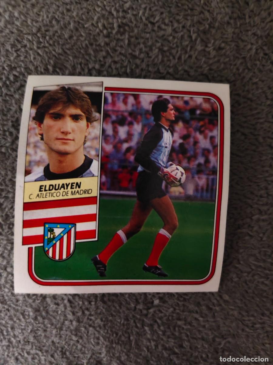 Cromos de Futebol: EDICIONES ESTE 89 90 ELDUAYEN CLUB ATLETICO DE MADRID 1989 1990 DESPEGADO RECUPERADO ALBUM AAQ
