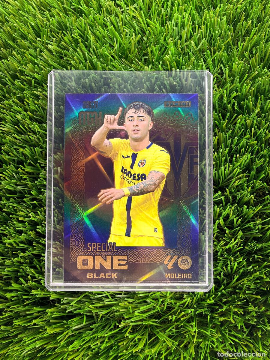Cromos de Futebol: Moleiro Special One Black Villarreal CF Megacracks 26 27