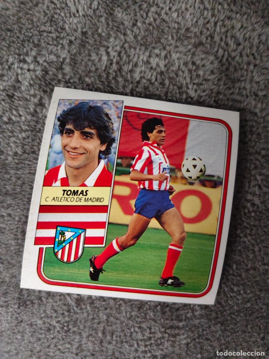 Cromos de Futebol: EDICIONES ESTE 89 90 TOMAS CLUB ATLETICO DE MADRID 1989 1990 DESPEGADO RECUPERADO ALBUM AAQ