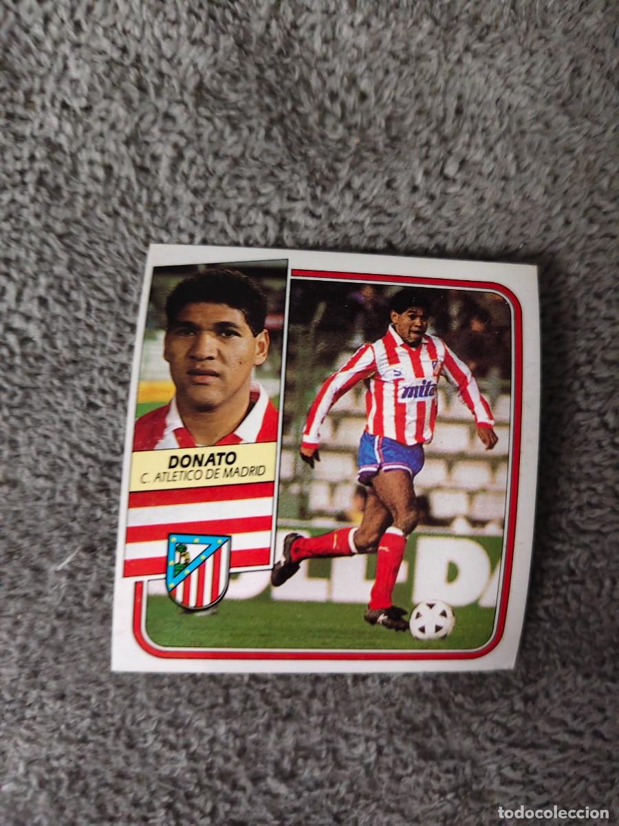 Cromos de Futebol: EDICIONES ESTE 89 90 DONATO CLUB ATLETICO DE MADRID 1989 1990 DESPEGADO RECUPERADO ALBUM AAQ