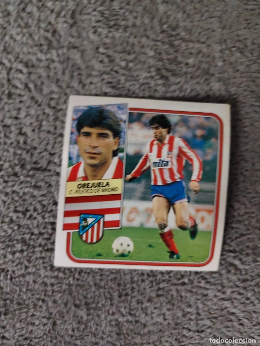 Cromos de Futebol: EDICIONES ESTE 89 90 OREJUELA CLUB ATLETICO DE MADRID 1989 1990 DESPEGADO RECUPERADO ALBUM AAQ