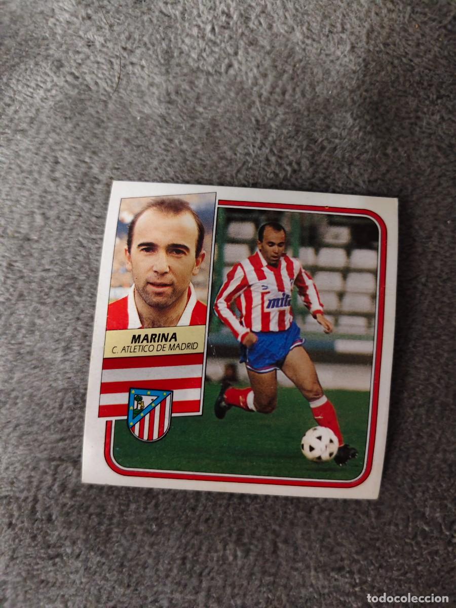 Cromos de Futebol: EDICIONES ESTE 89 90 MARINA CLUB ATLETICO DE MADRID 1989 1990 DESPEGADO RECUPERADO ALBUM AAQ