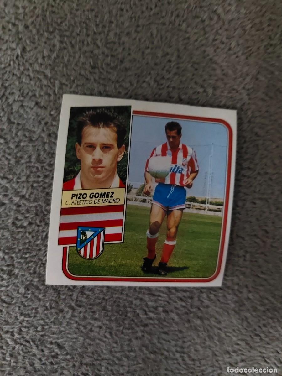 Cromos de Futebol: EDICIONES ESTE 89 90 PIZO GOMEZ CLUB ATLETICO DE MADRID 1989 1990 DESPEGADO RECUPERADO ALBUM AAQ