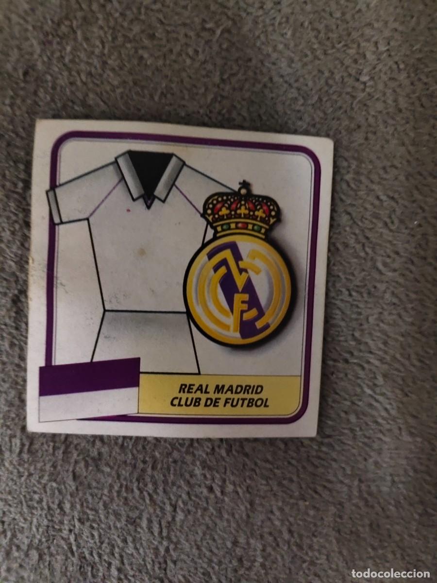 Cromos de Futebol: EDICIONES ESTE 89 90 ESCUDO REAL MADRID 1989 1990 DESPEGADO RECUPERADO ALBUM AAQ