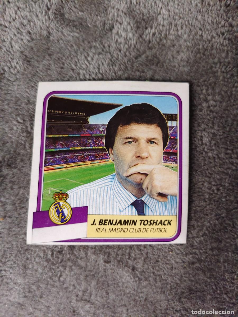 Cromos de Futebol: EDICIONES ESTE 89 90 JOHN TOSHACK ENTRENADOR REAL MADRID 1989 1990 DESPEGADO RECUPERADO ALBUM AAQ